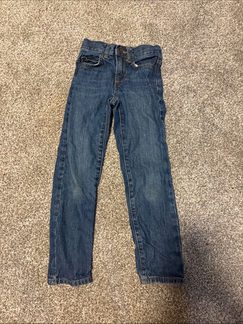 Boys Slim Fit Blue Denim Jeans